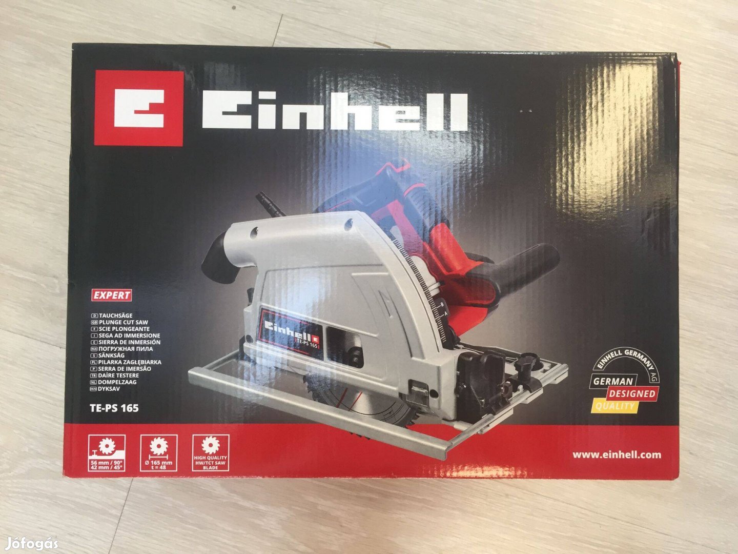 Einhell TE-PS 165 Kézi kör-merülő fűrész 1200W (4331300)