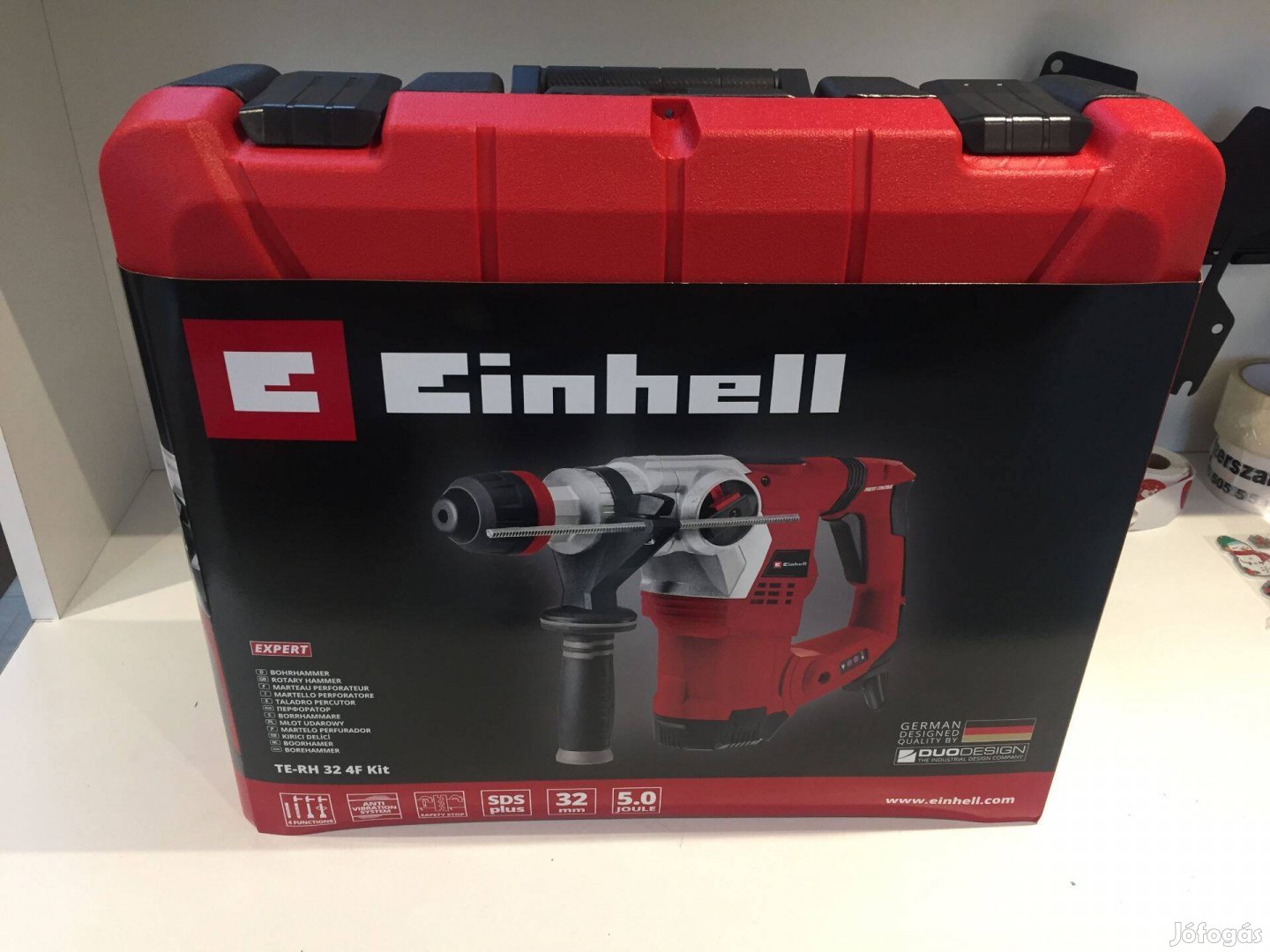 Einhell TE-RH 32 4F Kit Fúrókalapács SDS-Plus 1250W 32mm (4257944)