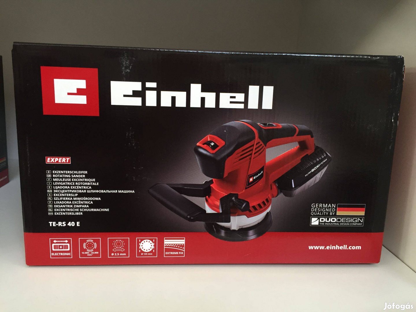 Einhell TE-RS 40 E Excentercsiszoló 125mm 400W (4462000)