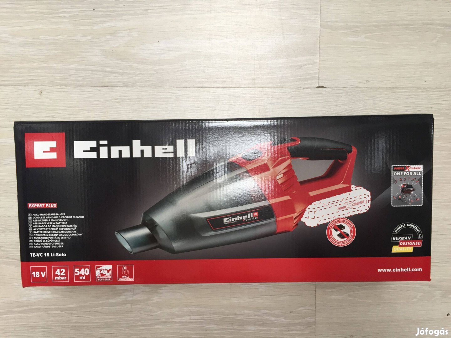 Einhell TE-VC 18 Li-Solo Akkus kézi porszívó (akku-töltő nélkül) (2347