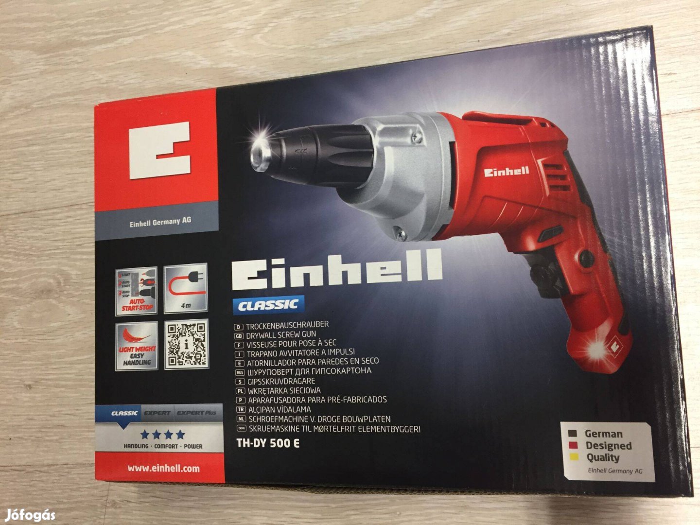 Einhell TH-DY 500 E Gipszkarton csavarozó 500W (4259905)