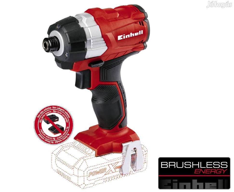 Einhell TP-CI 18 Li Brushless-Solo Akkus ütvecsavarozó 180Nm (akku és