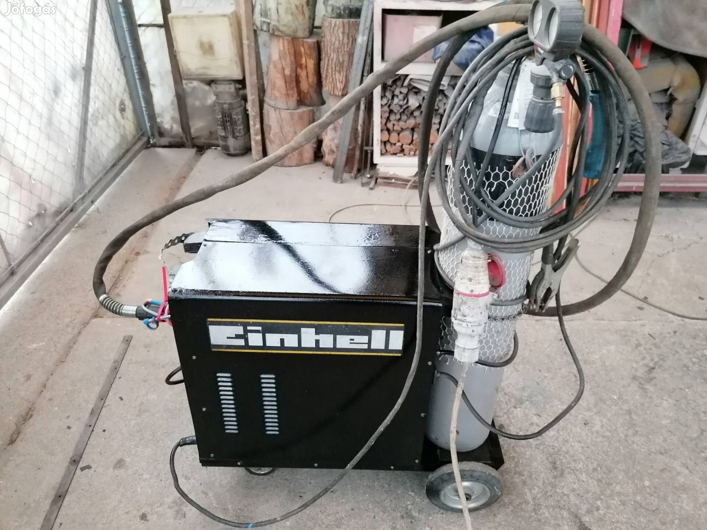Einhell Unimig 200.3 típusú 210 Amperos Co hegesztő gép. 