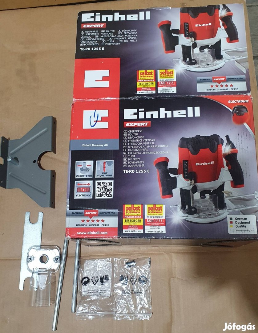 Einhell  TE-RO 1255 E felsőmaró új!