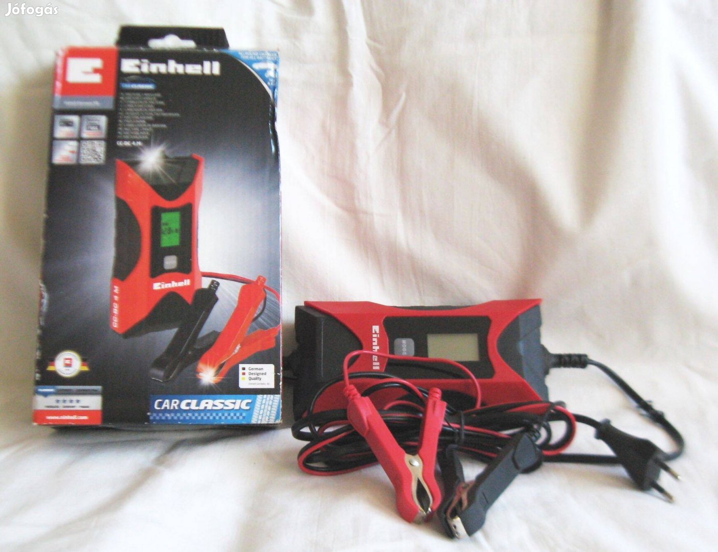 Einhell akkumulátor töltő 6/12V