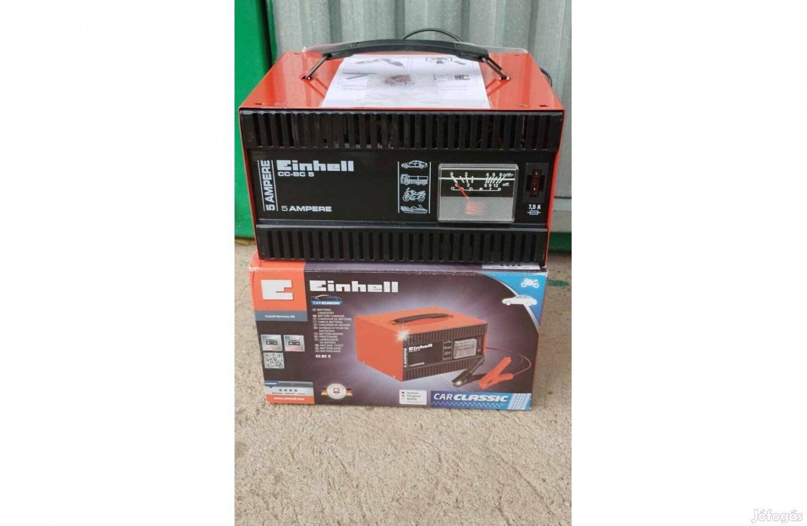Einhell akkumulátor töltő eladó0520
