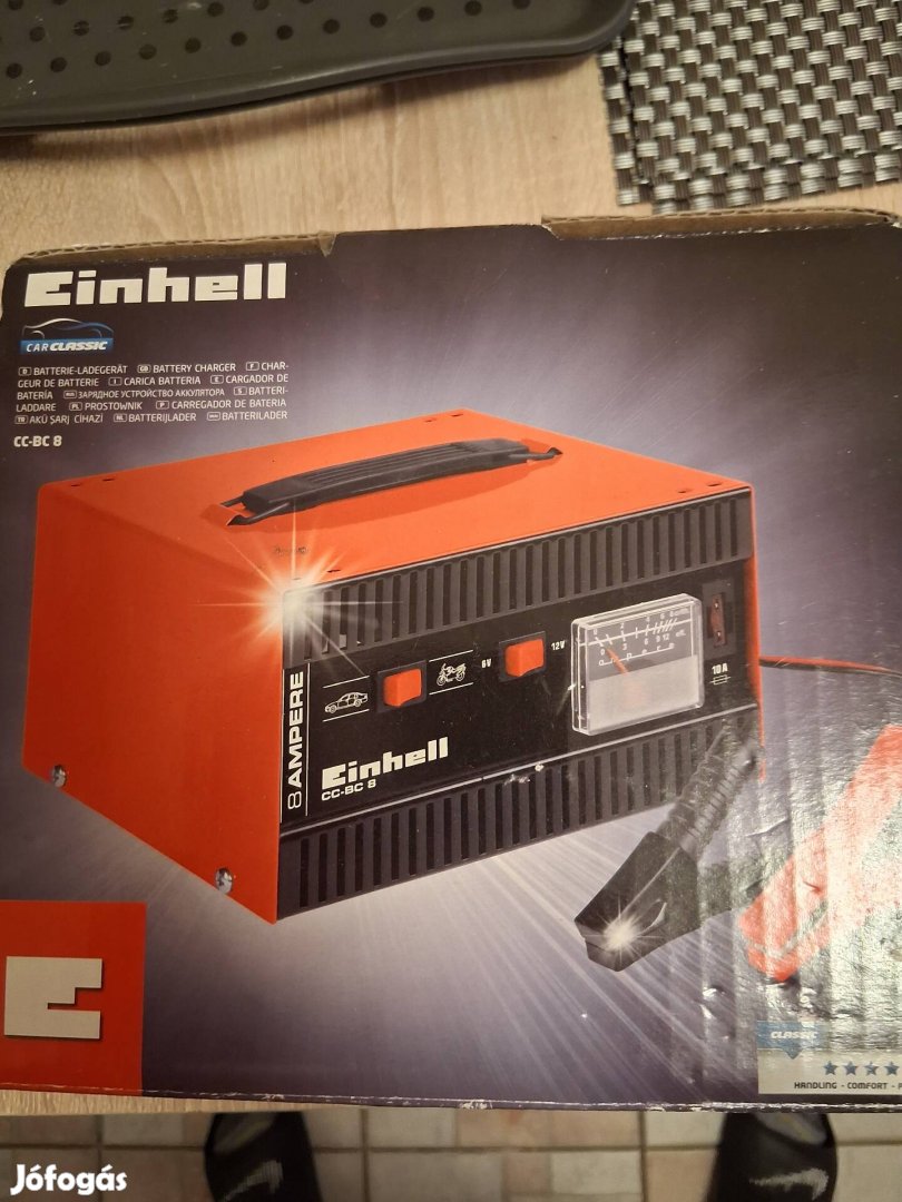 Einhell aksitöltő. 8Amper