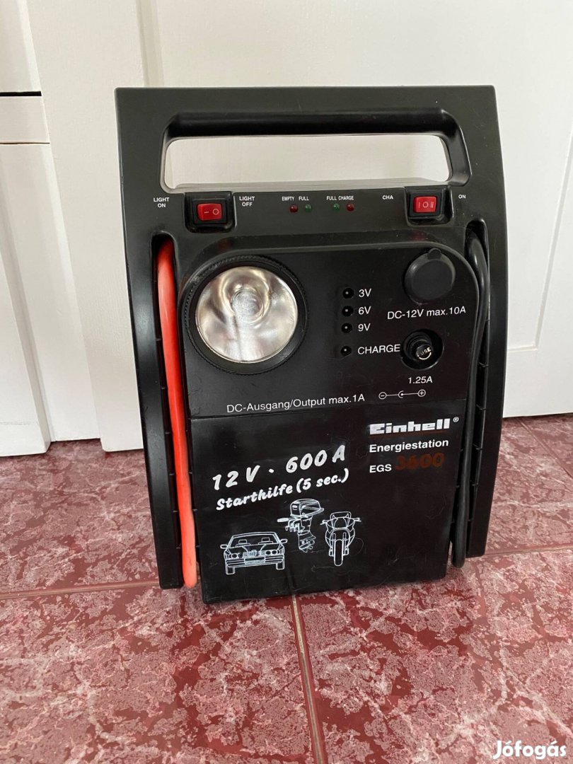 Einhell energiaállomás, bikázó, gyorsindító