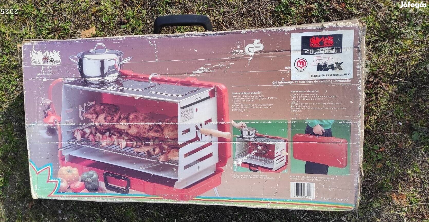 Einhell gázgrill, kempingrill, kempingfőző