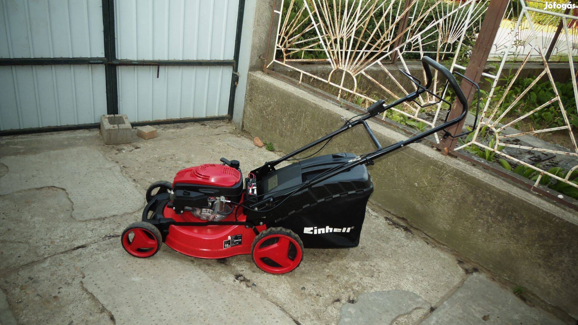 Einhell önindítós, önjáró fűnyíró (Szervizelve, 5hp)