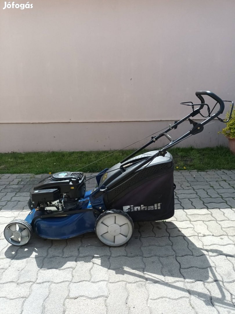 Einhell önjárós, gyűjtős fűnyíró