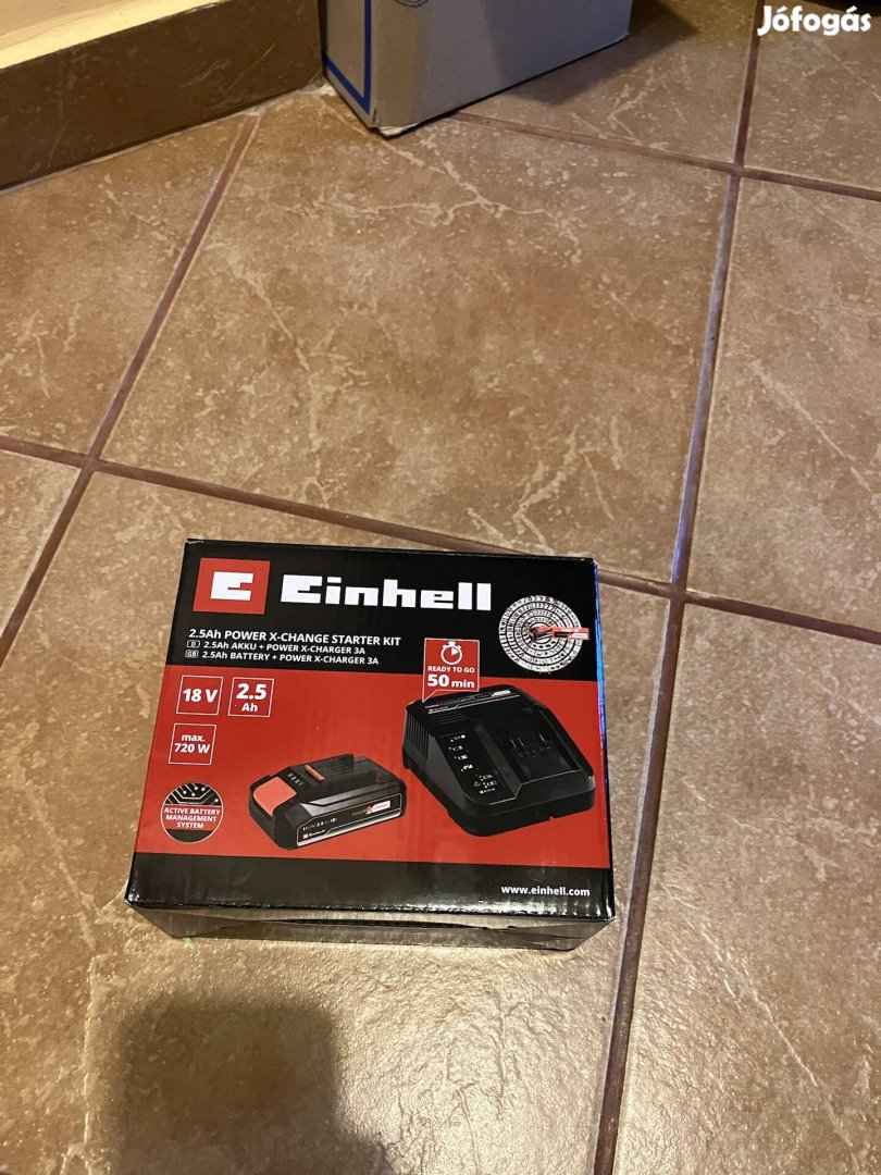 Einhell pxc akku és töltő új 