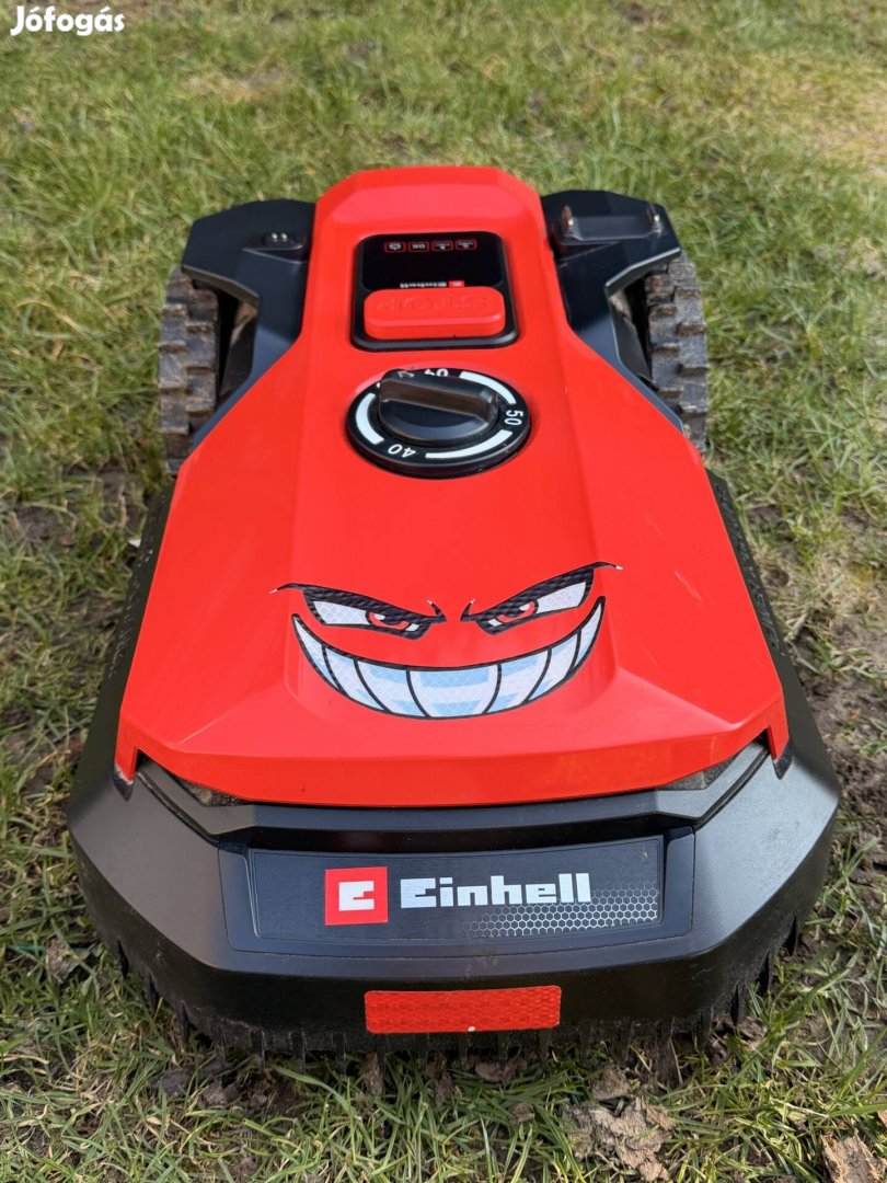 Einhell robotfűnyíró garis