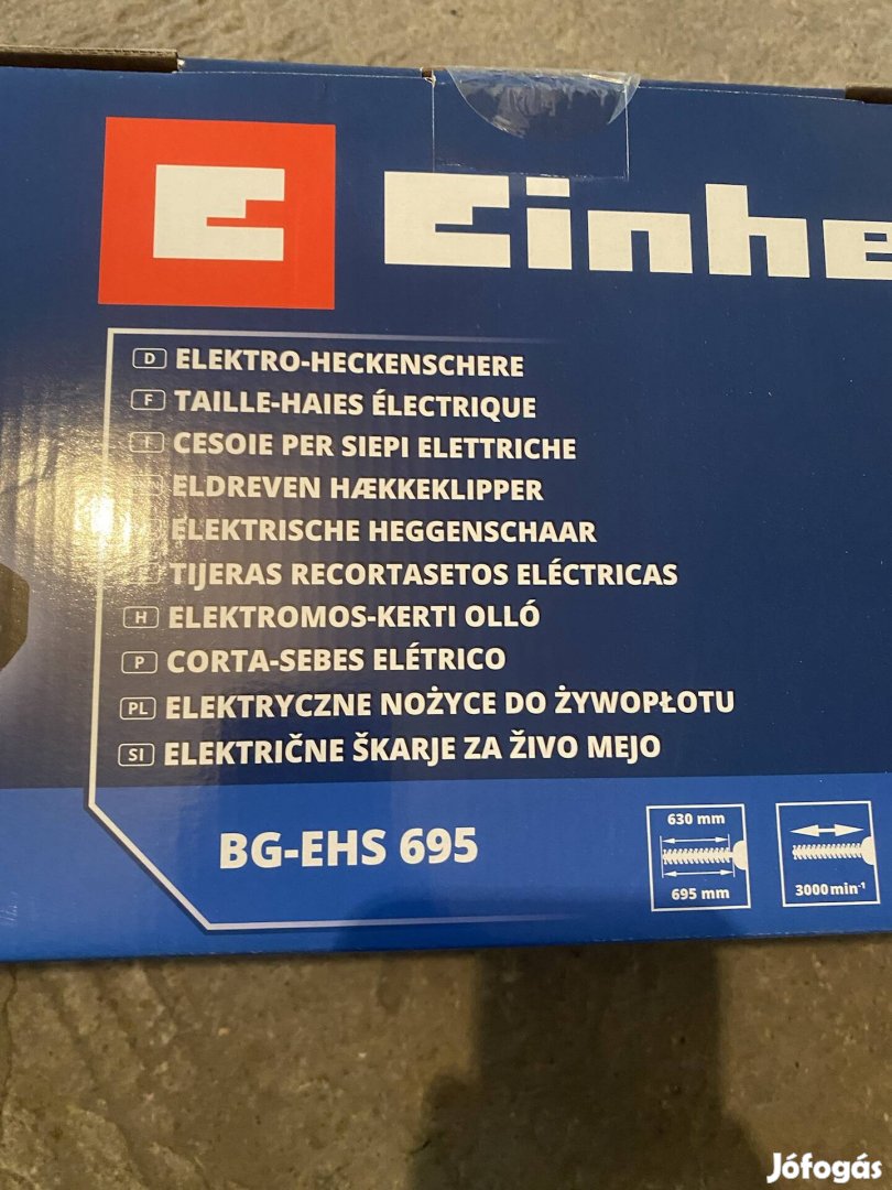 Einhell sövény vágó új!