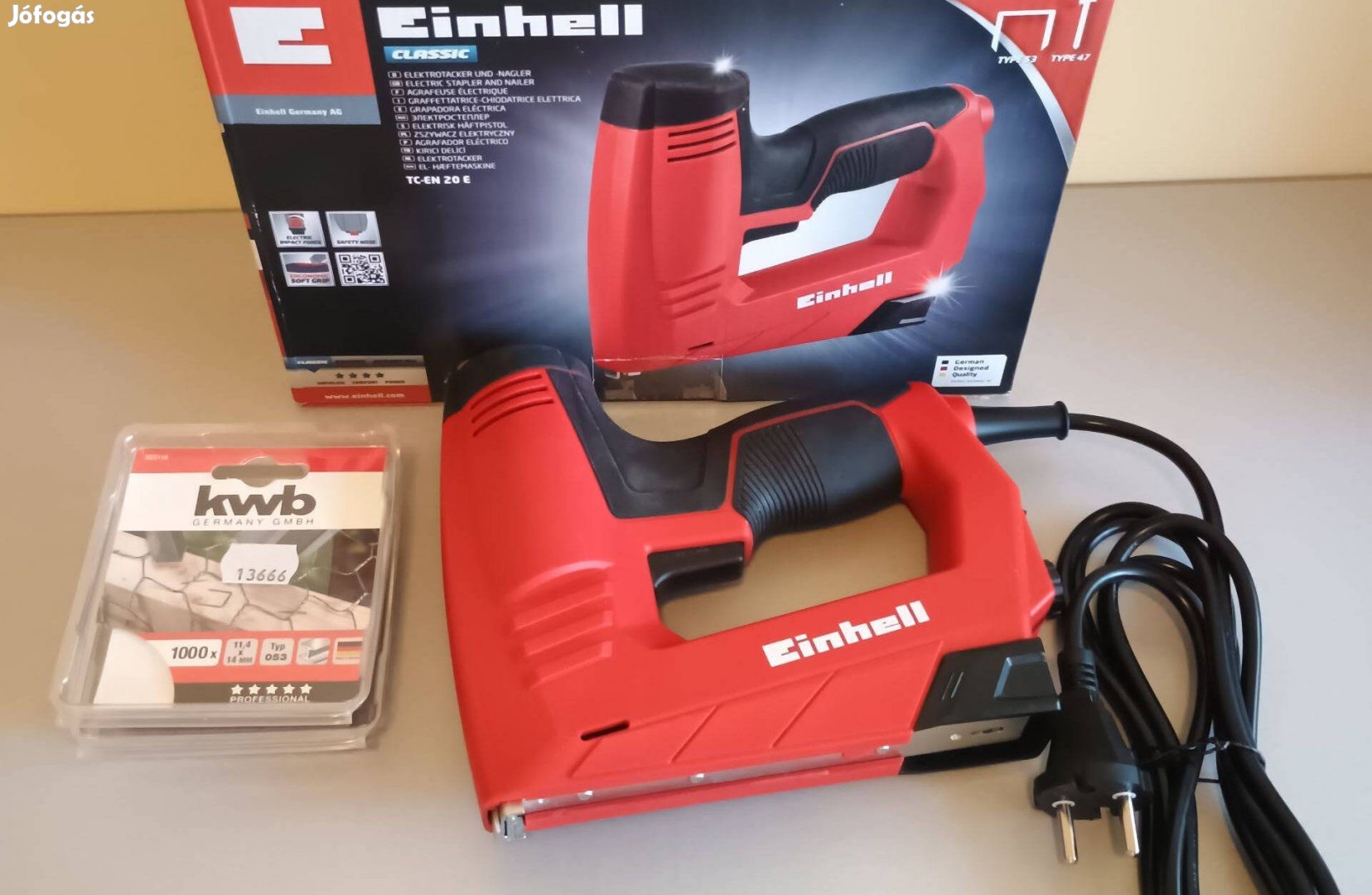 Einhell tűzőgép