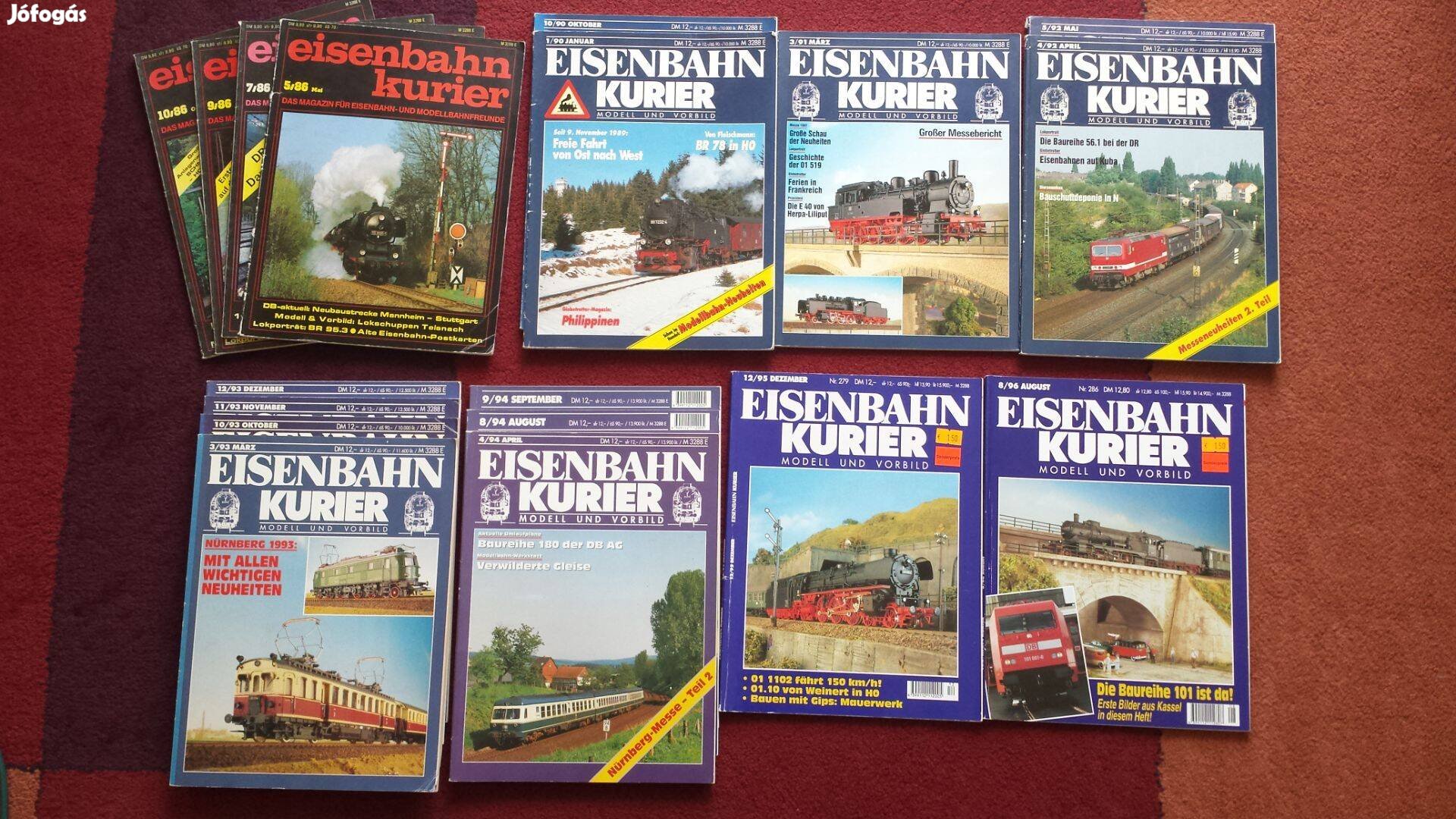 Eisenbahn Kurier német vasúti újságok