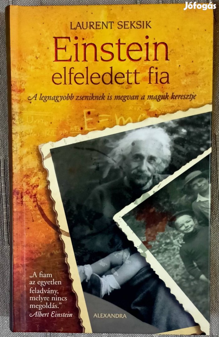 Eistein elfeledett fia Laurent Seksik