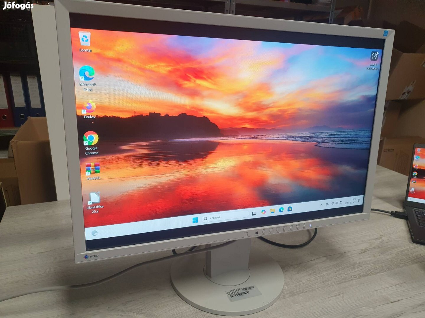 Eizo EV2430 24 " IPS monitor Garanciával