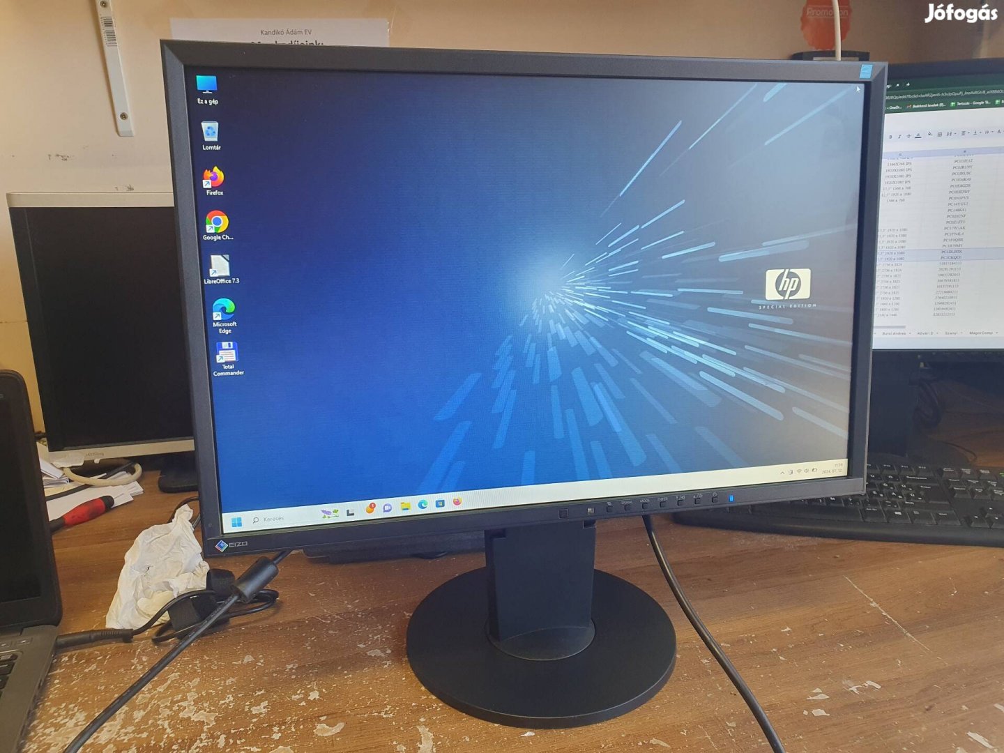 Eizo EV 2216W 22 Colos hibátlan monitor