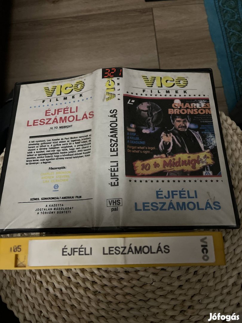 Éjféli leszámolás vhs vico