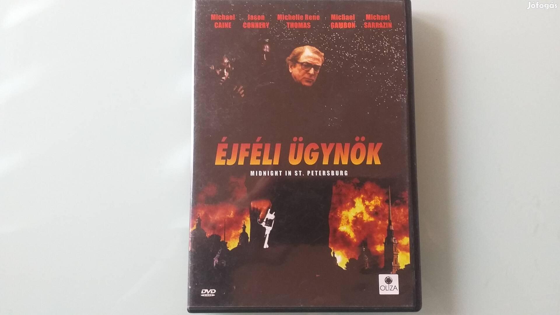 Éjféli ügynök krimi DVD film-Michael Caine