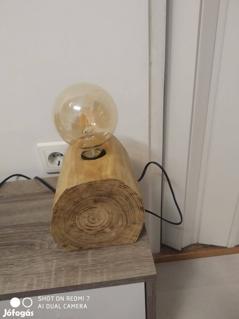 Éjjeli lámpa, kézi készítésű, új állapotú