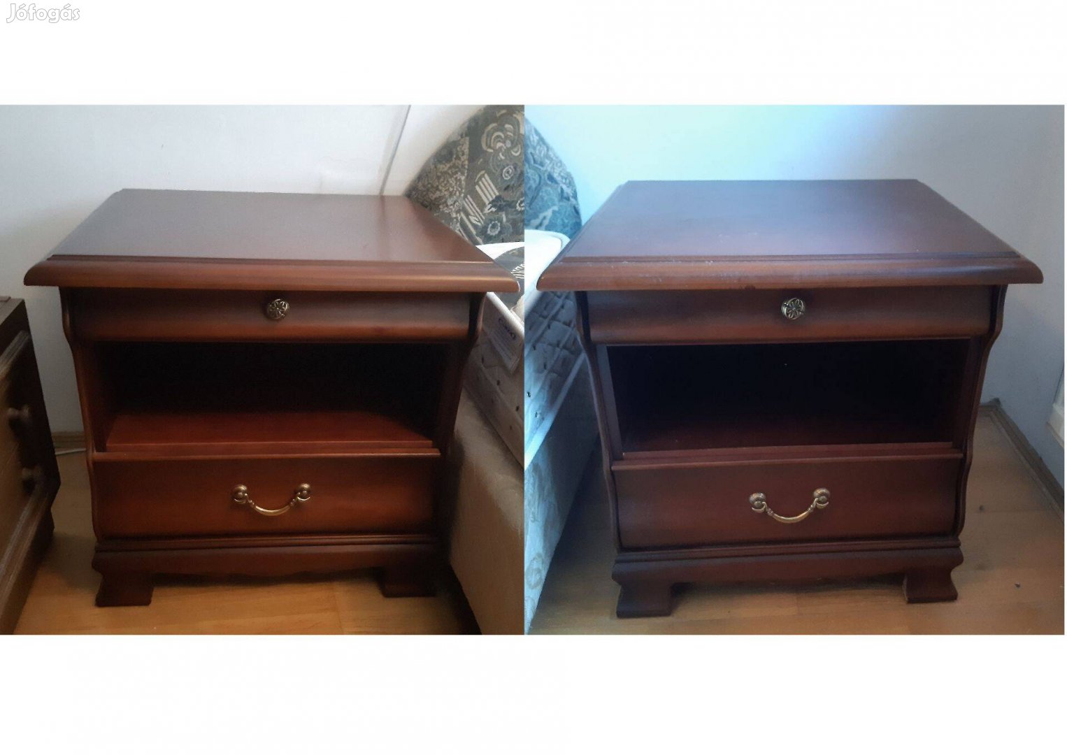 Éjjeliszekrény 2 db