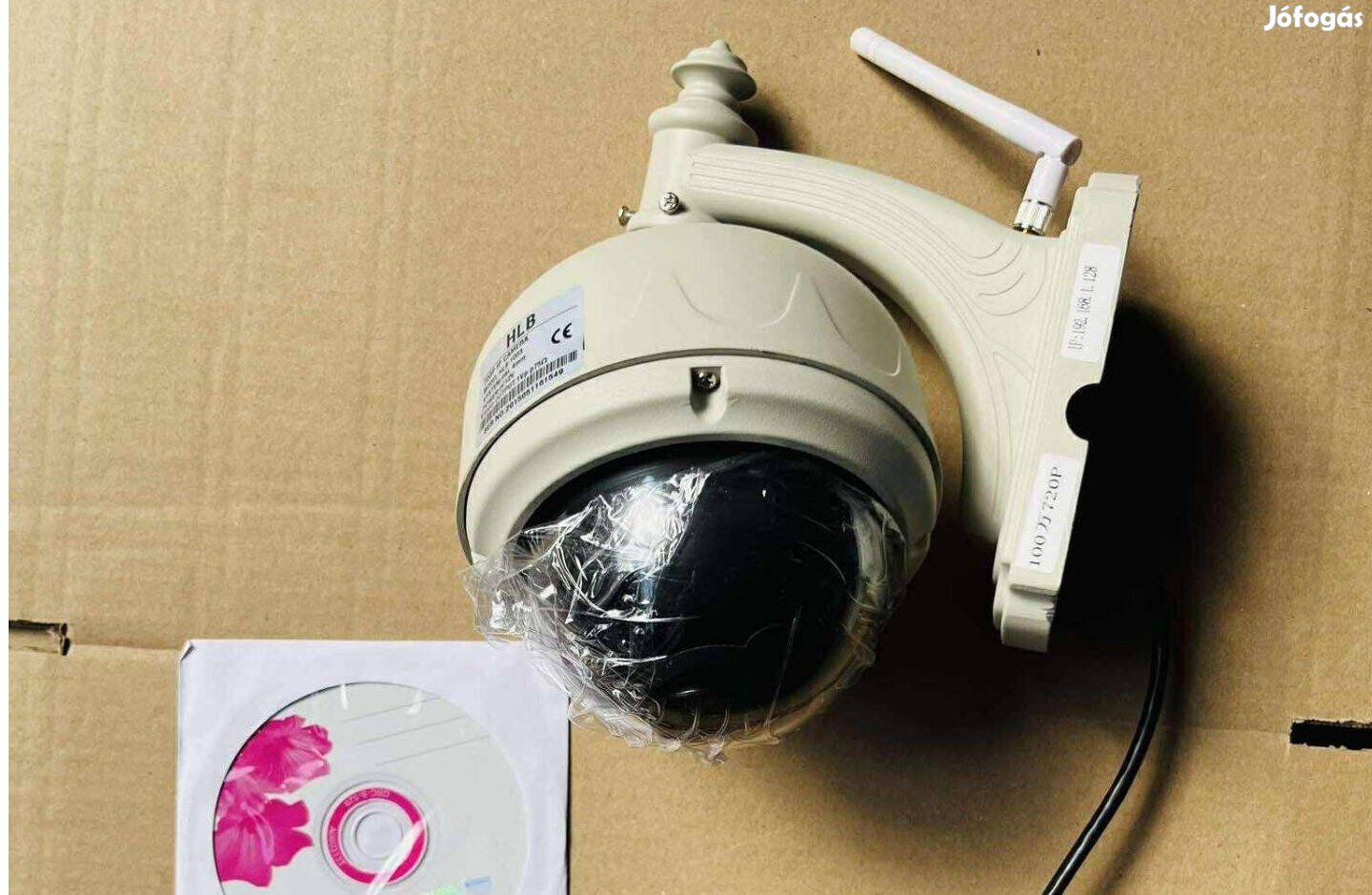 Éjjellátó HD biztonsági kamera Kültéri WiFi 12V Dome move camera