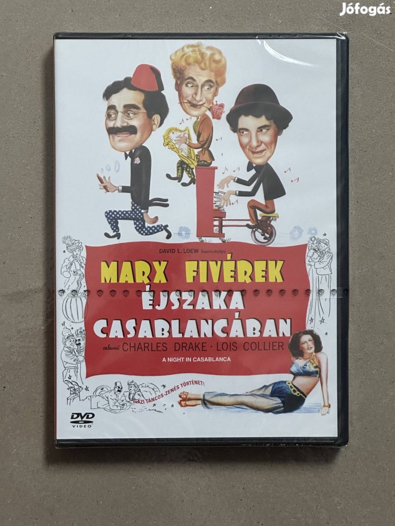 Éjszaka Casablancában dvd