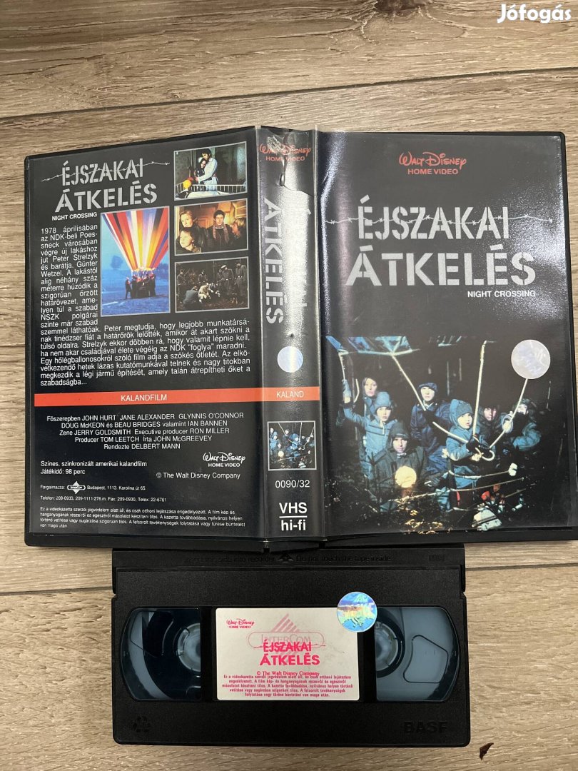 Éjszakai átkelés vhs 