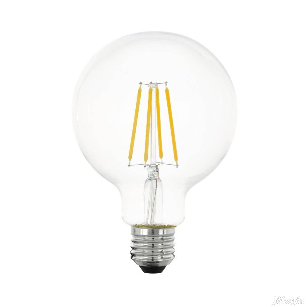 Eko-Light E27 G125 LED izzó filament 7W 806lm 4000K semleges fehér -