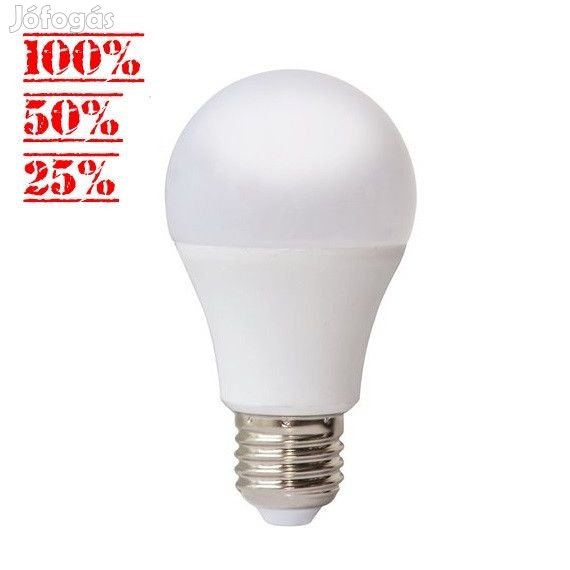 Eko-Light E27 LED izzó szabályozható 100%/50%/25% 9W 820lm 3000K