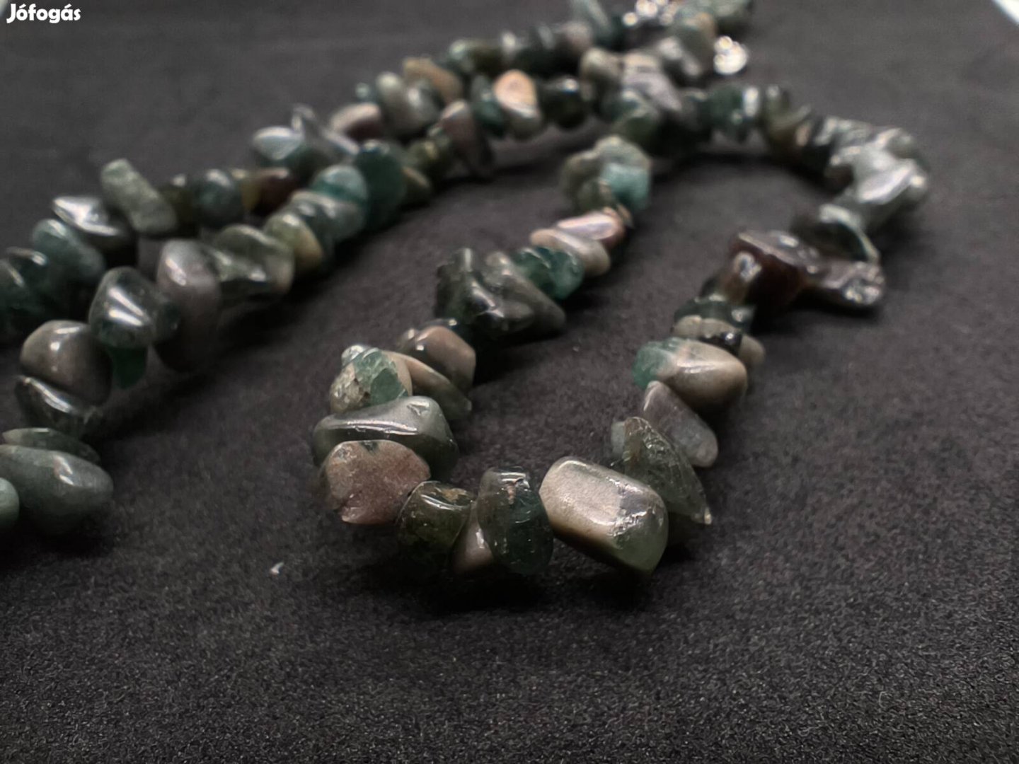 Ékszer szett moha achát