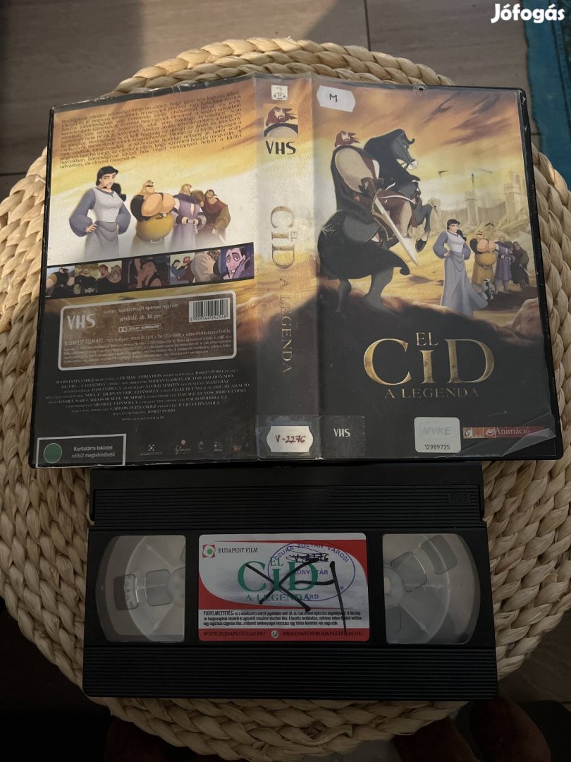 El cid legenda vhs