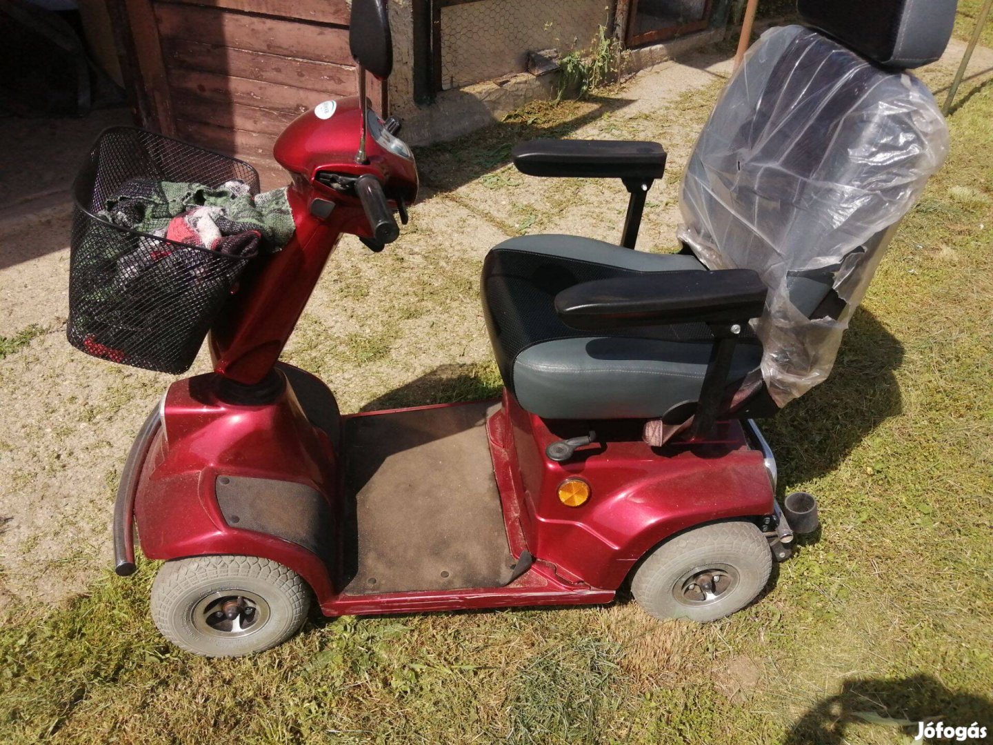 El-go elektromos moped, rokkant kocsi