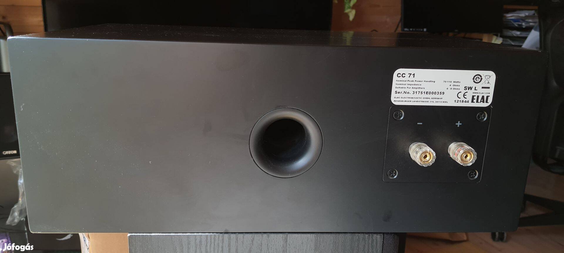 Elac center hangfal