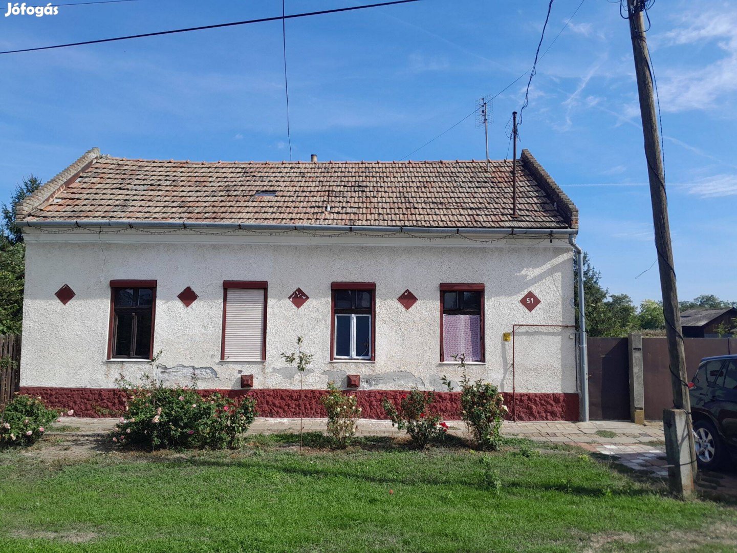 Eladó120 nm ház Kunágotán 4012nm telekkel