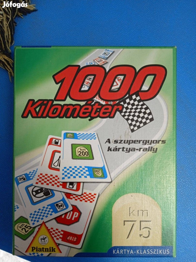 Eladó 1000 Km társasjáték