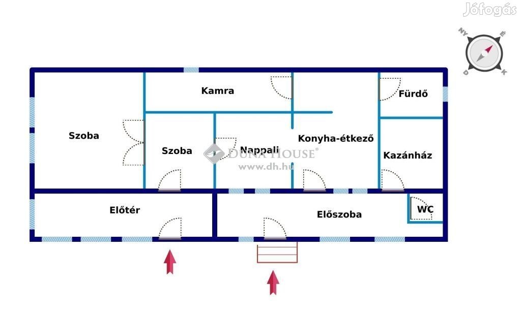 Eladó 113 nm-es ház Kenderes