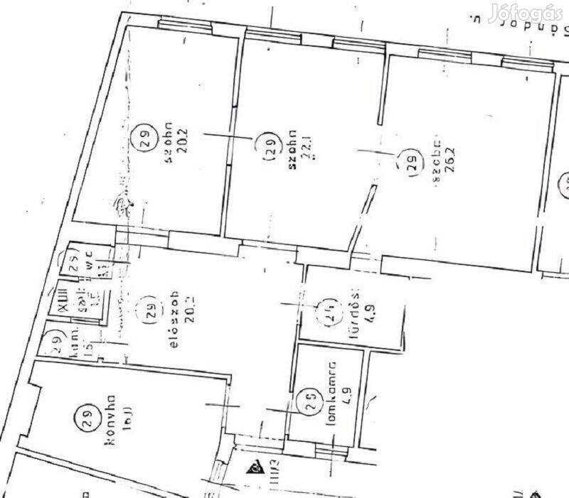 Eladó 117m2-es lakás a Palotanegyedben