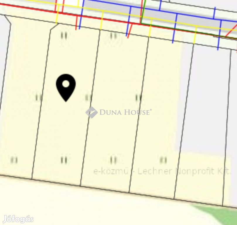 Eladó 1218 nm-es telek Rábatöttös