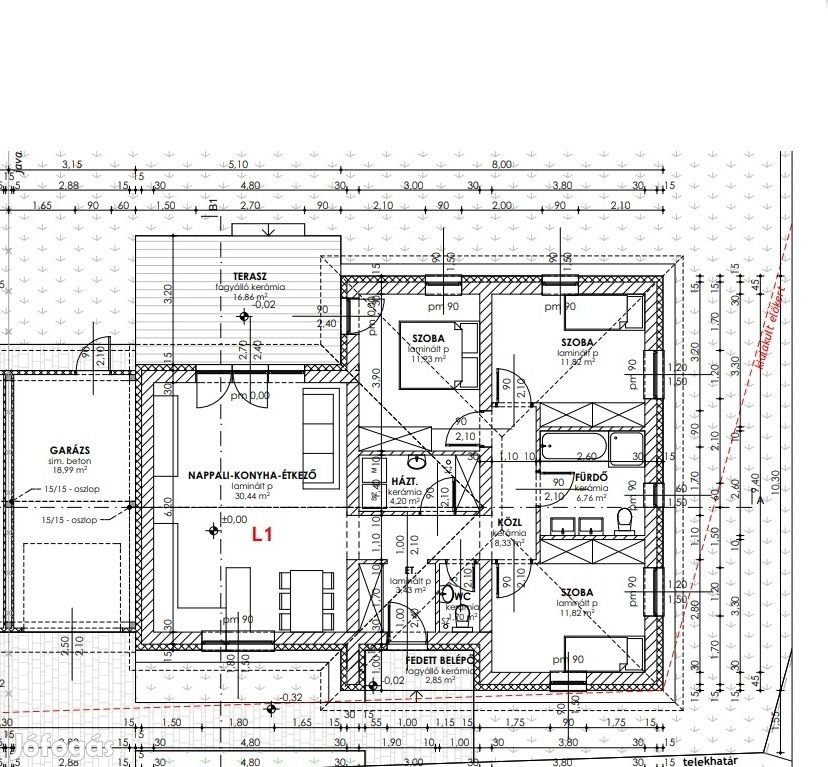 Eladó 126 m2 új építésű családi ház, Mecsér