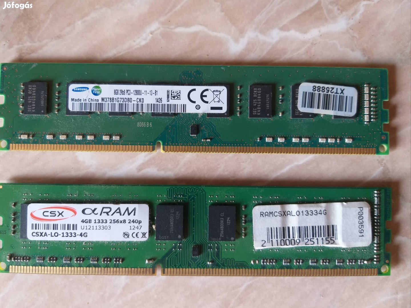 Eladó 12 Gb ddr3 ramok!