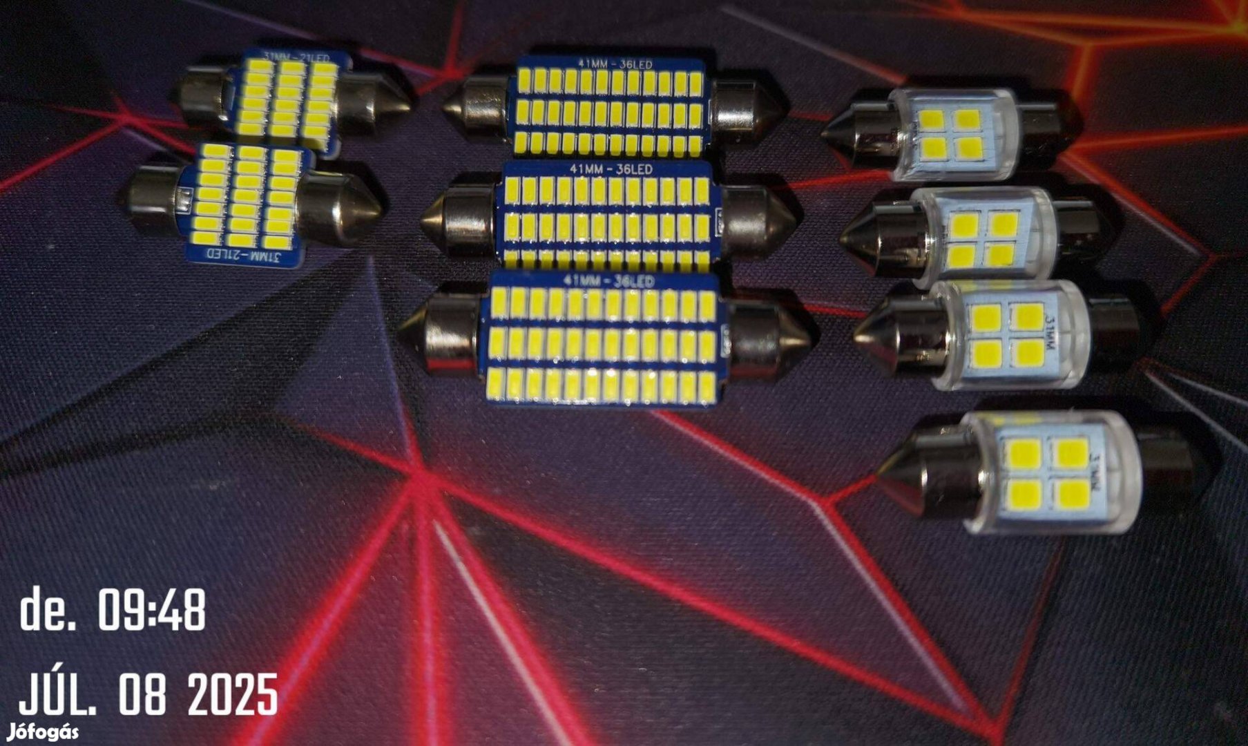 Eladó 12v-os szofita led izzók