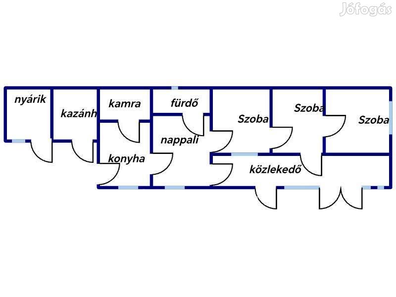 Eladó 139 nm-es ház Kompolt