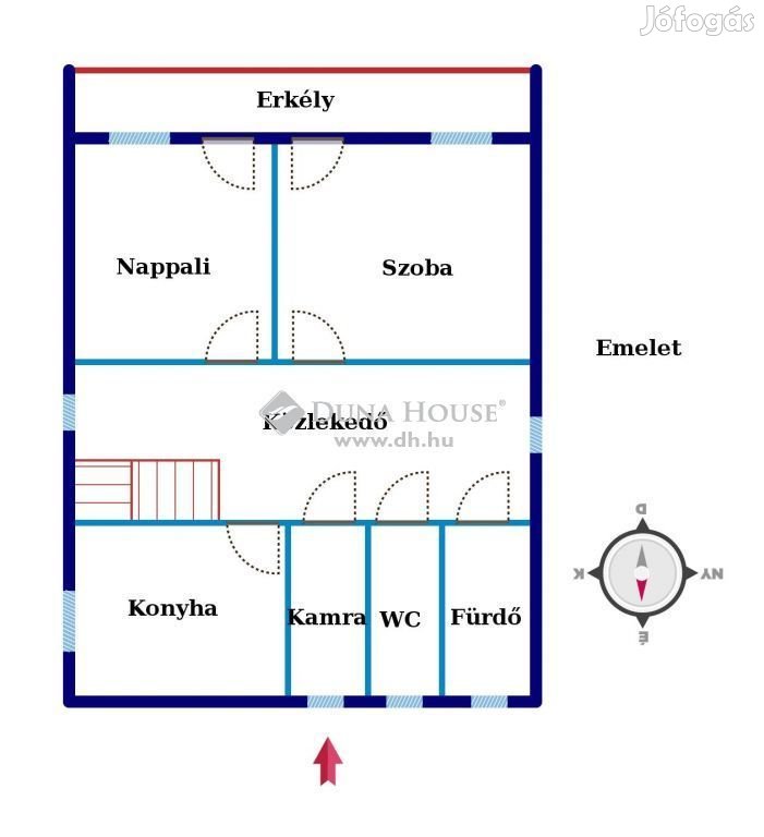 Eladó 150 nm-es ház Erzsébet