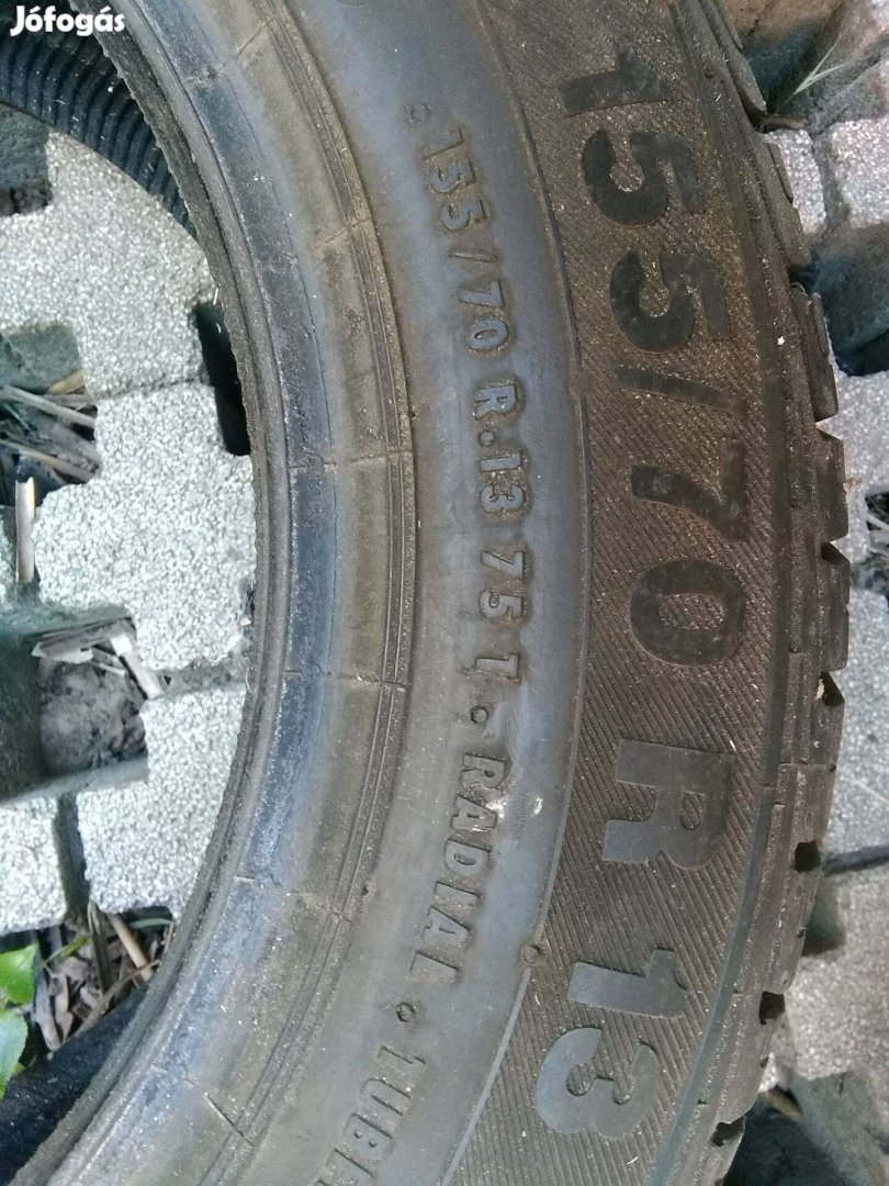Eladó 155/70R13 Barum nyári gumiabroncs