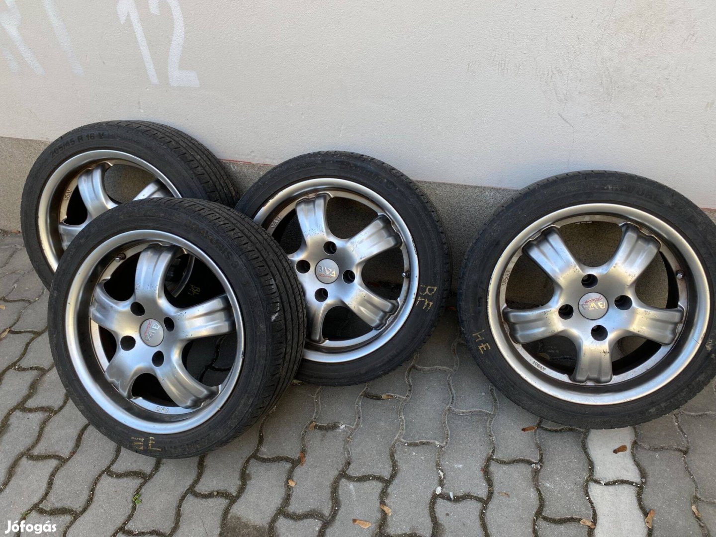Eladó 16" alufelni garnitúra 7Jx16 ET42 H2