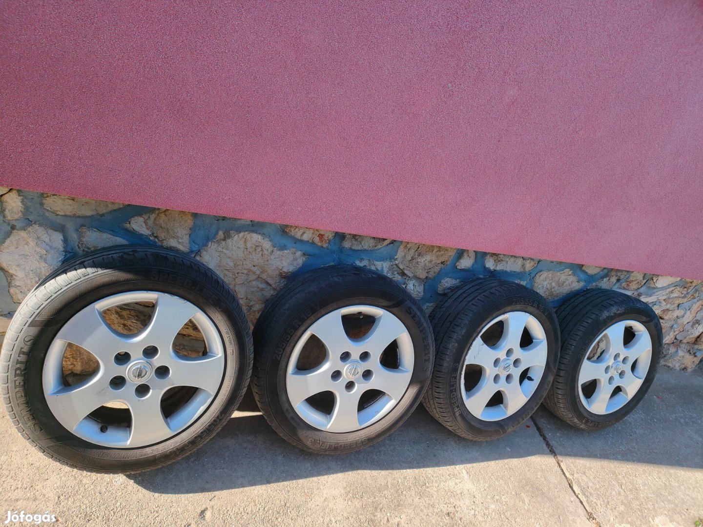 Eladó 16" alufelni garnitúra ( Mazda, Nissan stb.) )