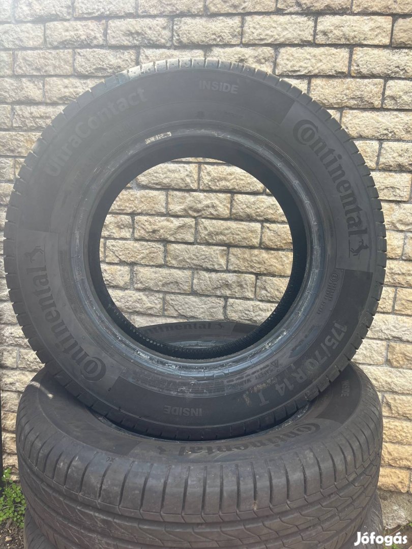 Eladó 175/70 R14 Continental nyári gumi 99%-os állapotban 175 70